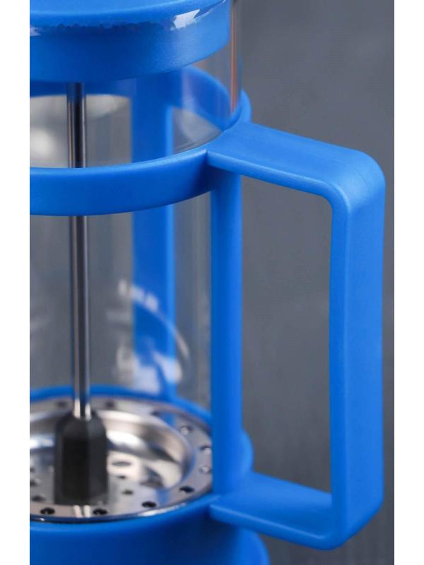 Френч-пресс Доляна «Классика», 350 мл, цвет синий