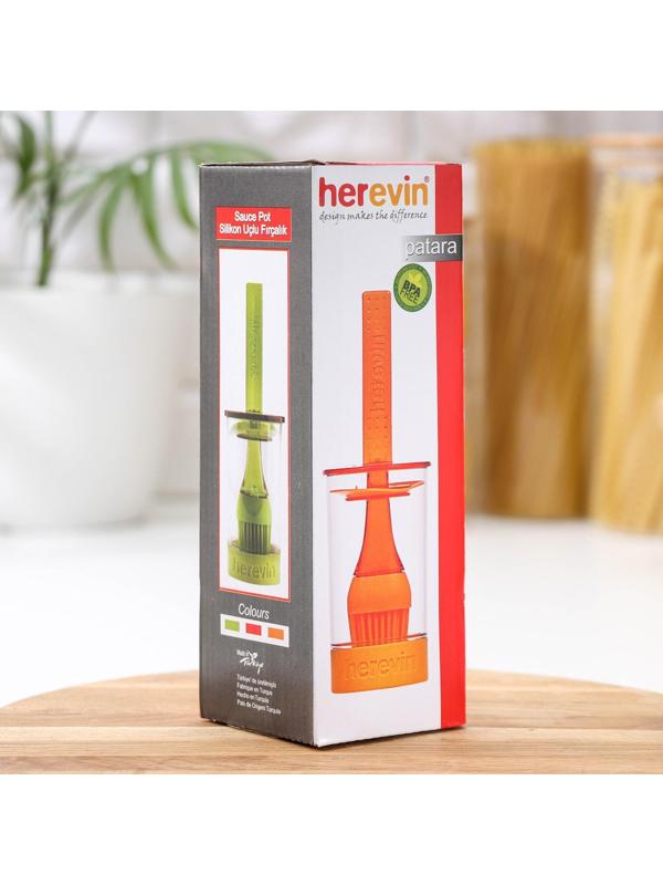 Кисть с ёмкостью «Турис», 20×7 см, цвет МИКС