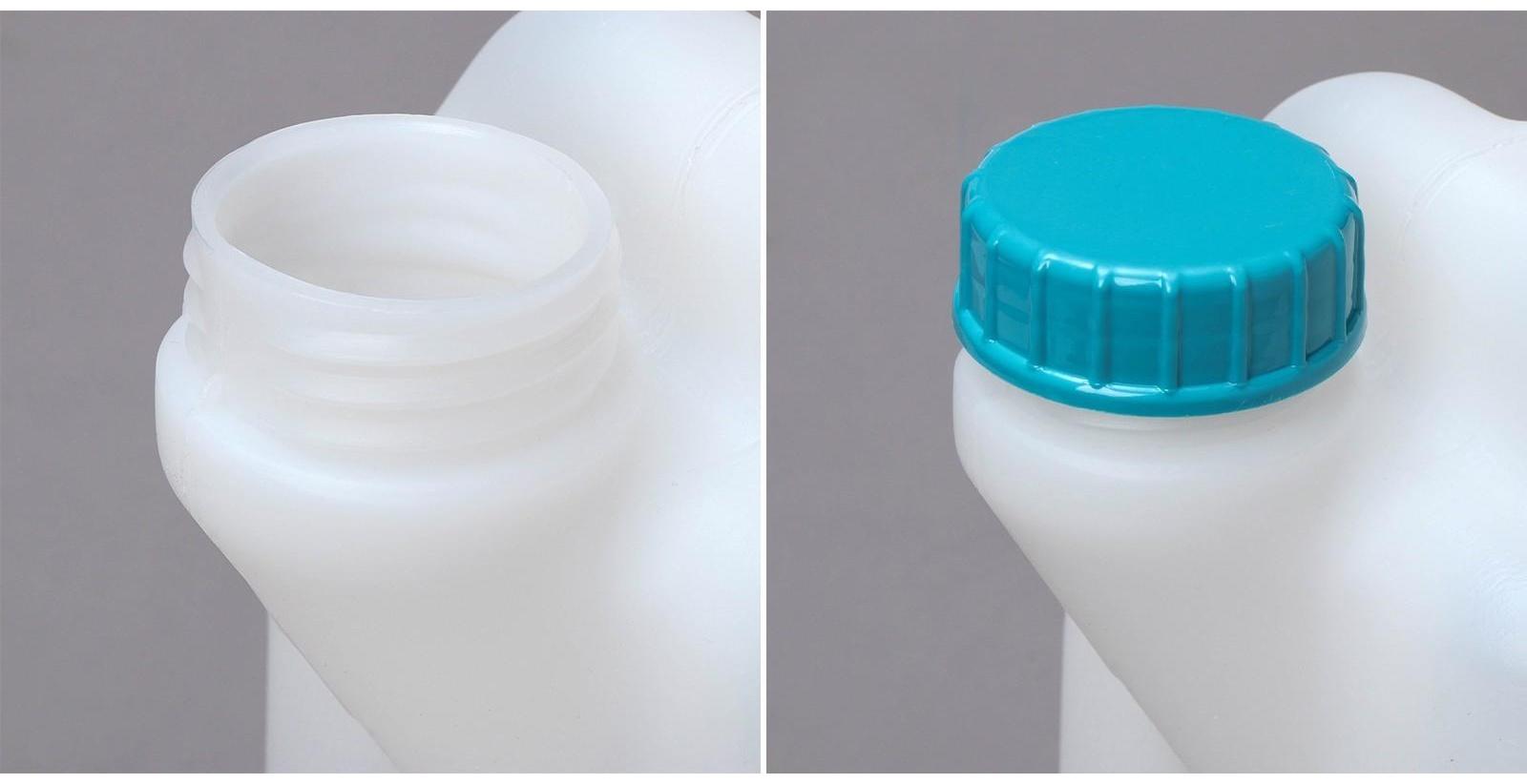 Канистра пищевая «Бочонок», 10 л, со сливом, белая