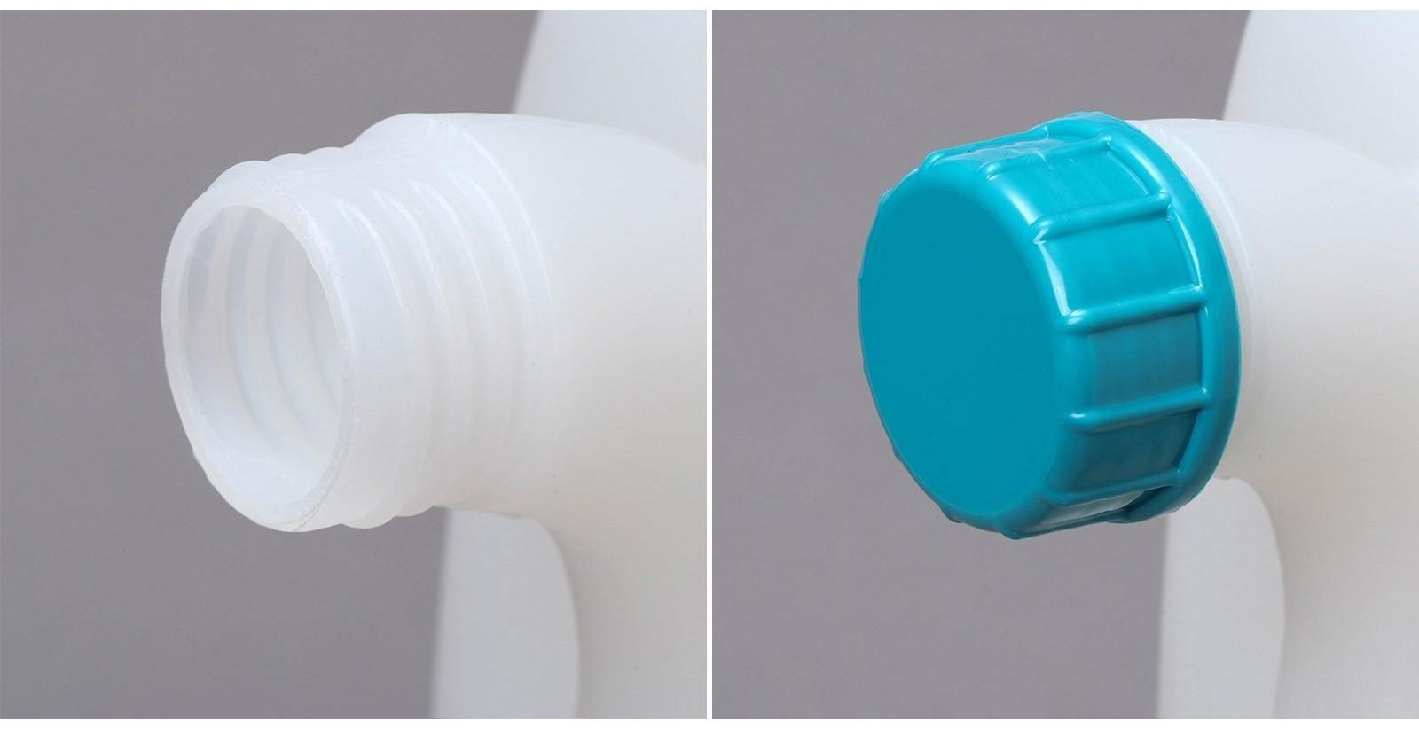 Канистра пищевая «Бочонок», 10 л, со сливом, белая