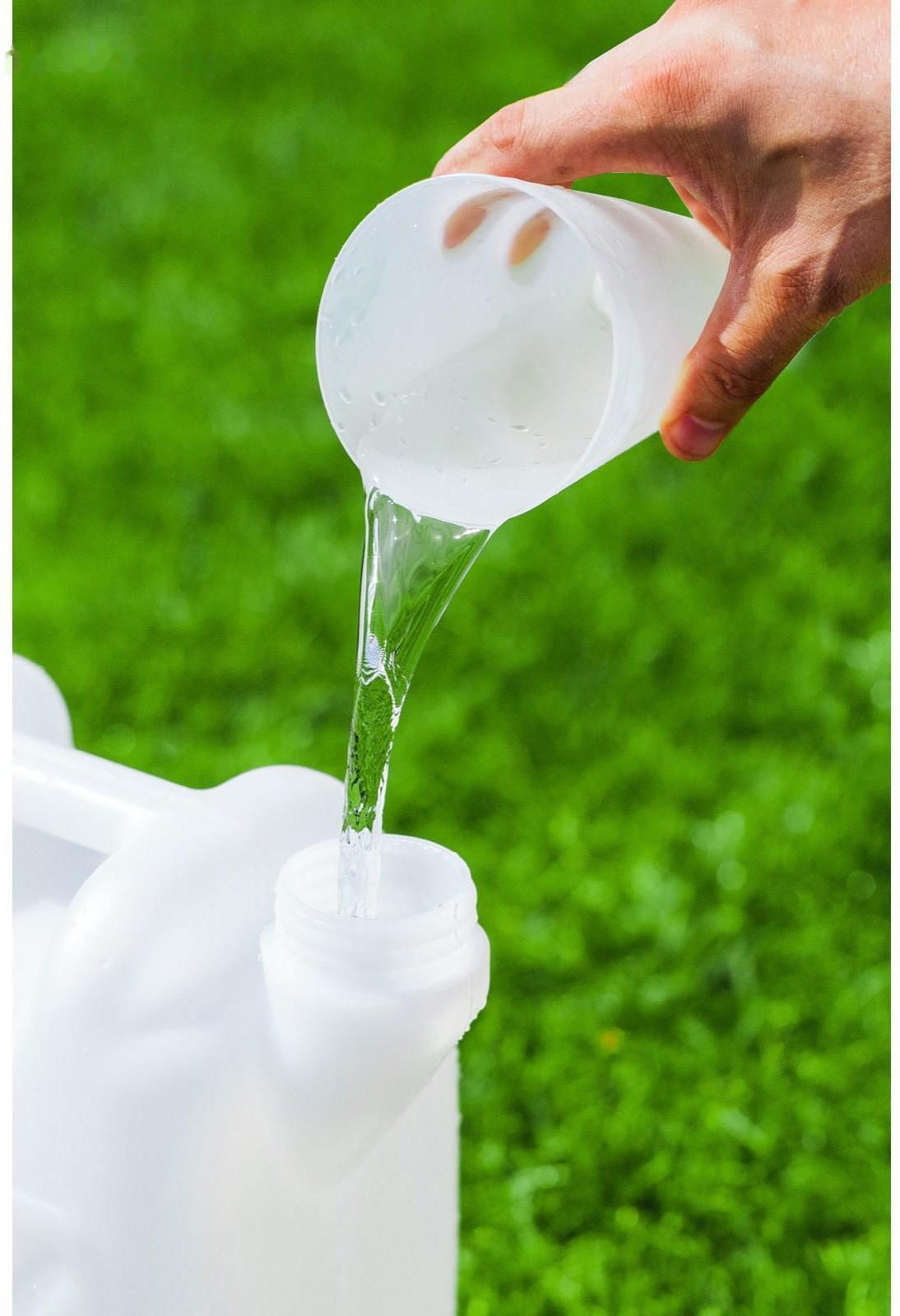 Канистра пищевая «Бочонок», 10 л, со сливом, белая