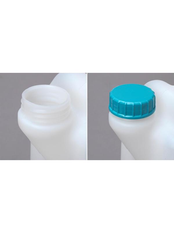 Канистра пищевая «Бочонок», 10 л, со сливом, белая