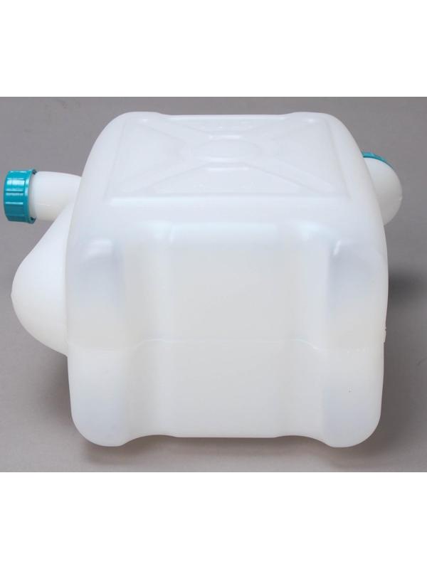 Канистра пищевая «Бочонок», 10 л, со сливом, белая