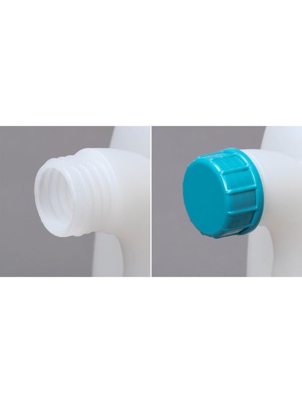 Канистра пищевая «Бочонок», 10 л, со сливом, белая