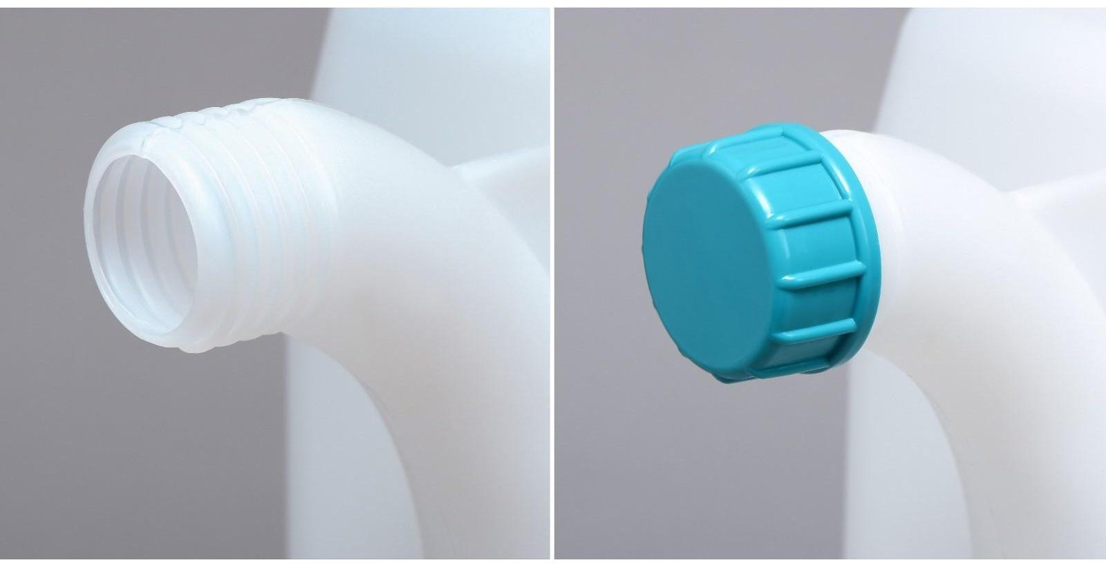 Канистра пищевая «Бочонок», 25 л, со сливом, белая