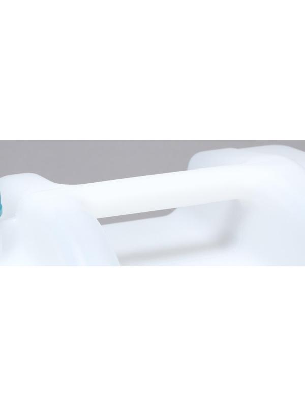 Канистра пищевая «Бочонок», 25 л, со сливом, белая