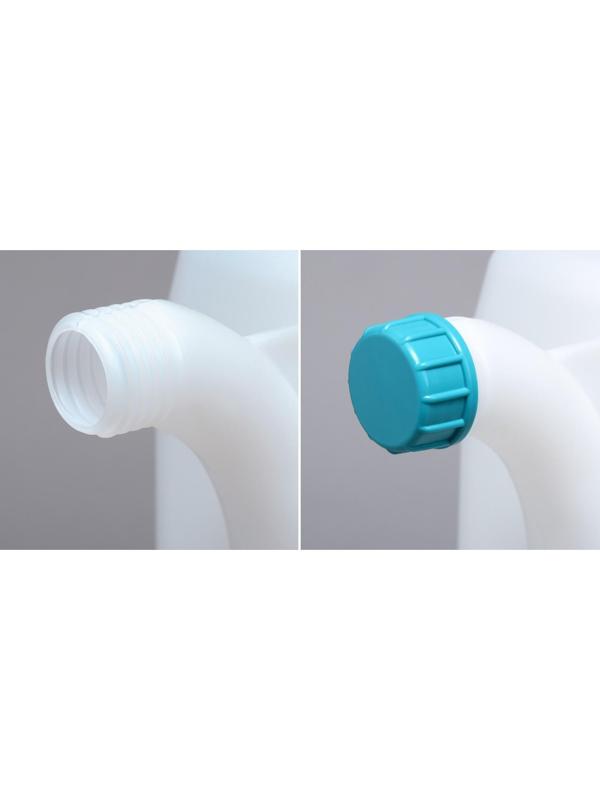 Канистра пищевая «Бочонок», 25 л, со сливом, белая