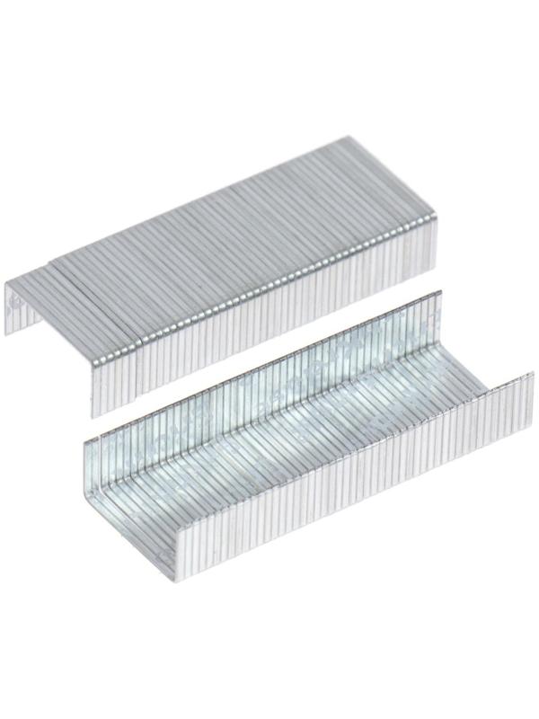 Скобы для степлера ErichKrause № 24/6, 1000 штук, заточенные с усиленной пробивной способностью