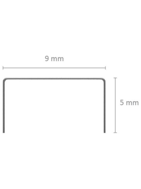 Скобы для степлера ErichKrause № 10, 1000 штук