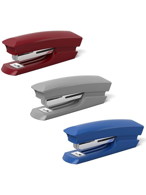 Степлер ErichKrause ECO № 10, до 20 листов, встроенный антистеплер, микс