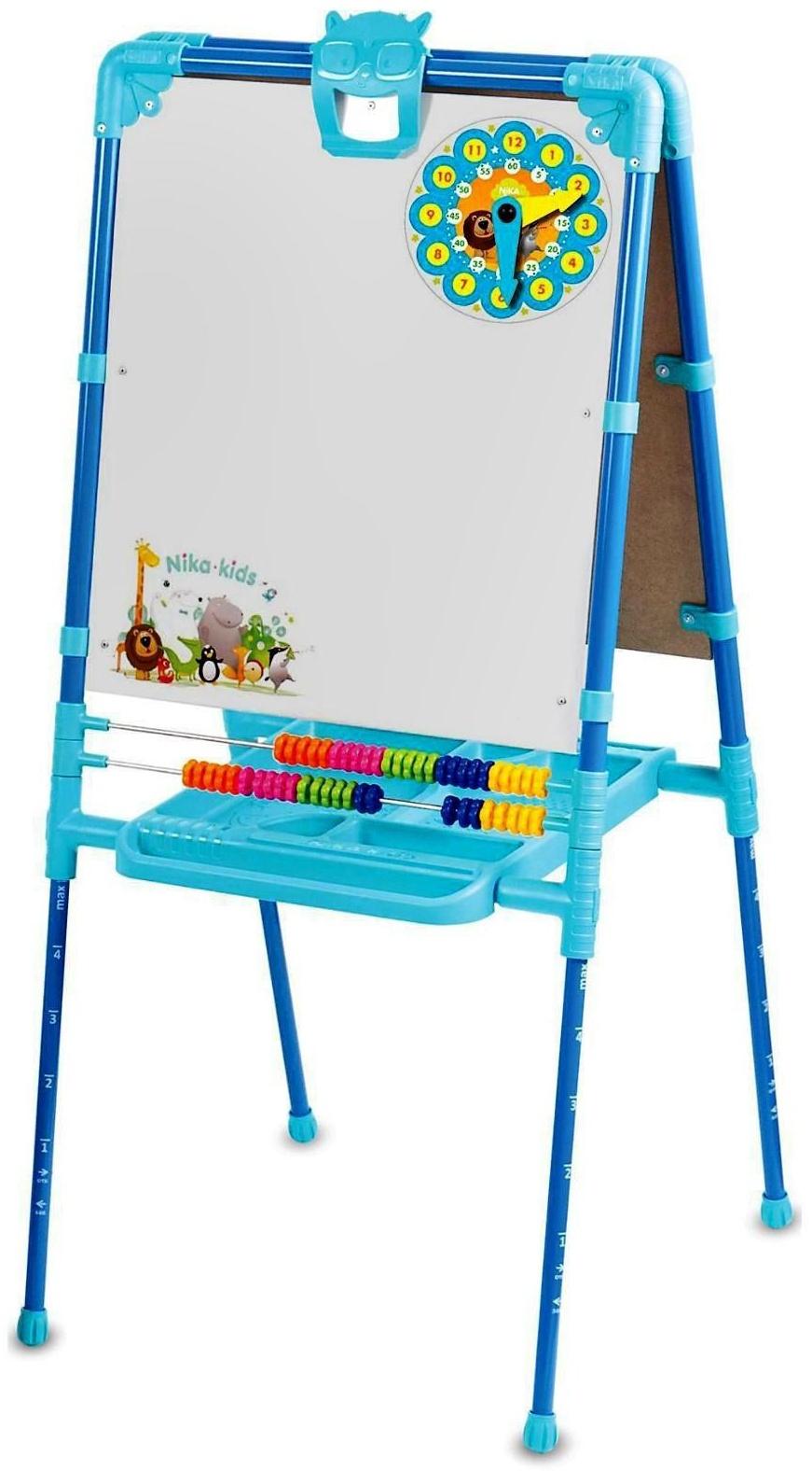 Мольберт детский, двусторонний «Растущий», регулируется по высоте, размер 755 × 516 × 70 мм, МИКС
