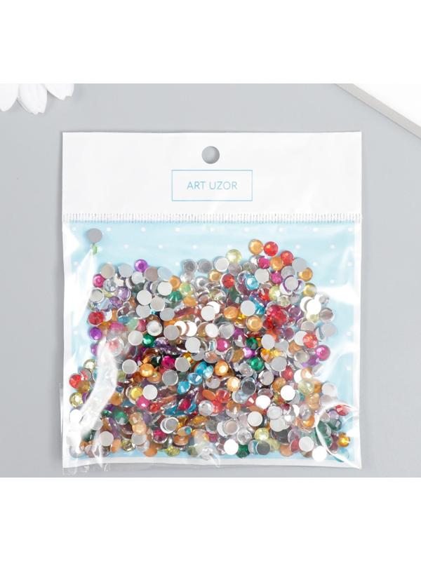 Набор декора для творчества стразы диаметр 0,5 см 