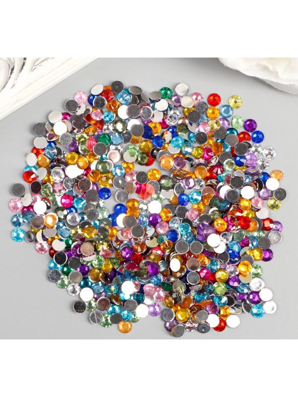 Набор декора для творчества стразы диаметр 0,5 см 