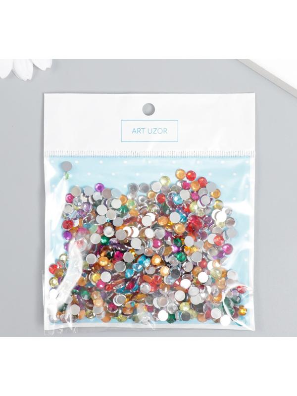 Набор декора для творчества стразы диаметр 0,5 см 