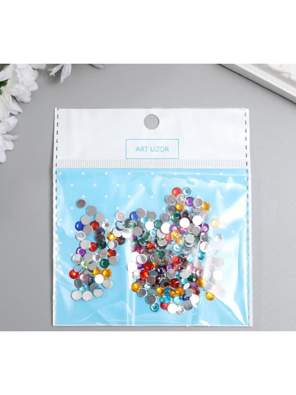 Набор декора для творчества стразы диаметр 0,5 см 