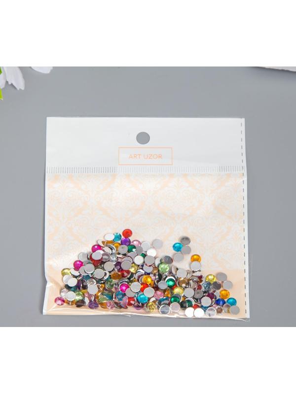 Набор декора для творчества стразы диаметр 0,5 см 