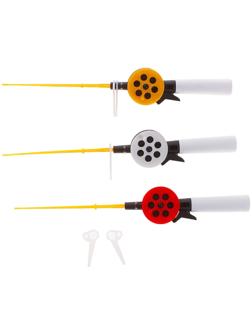 Удочка зимняя «Пирс», ПК55 - Б, с длинной пенопластовой ручкой, цвет микс