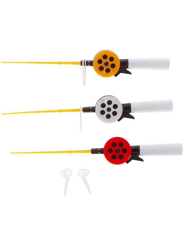 Удочка зимняя «Пирс», ПК55 - Б, с длинной пенопластовой ручкой, цвет микс