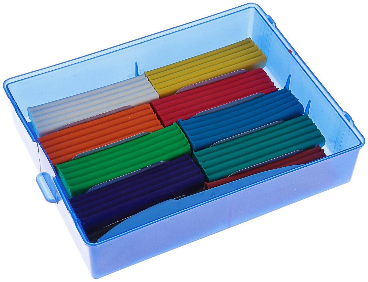 Пластилин 10 цветов 200 г 