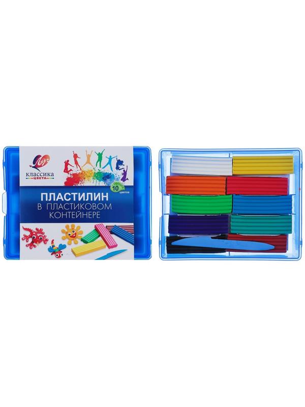 Пластилин 10 цветов 200 г 
