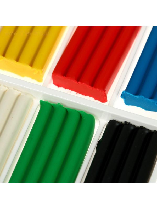 Пластилин 6 цветов 90 г ZOO