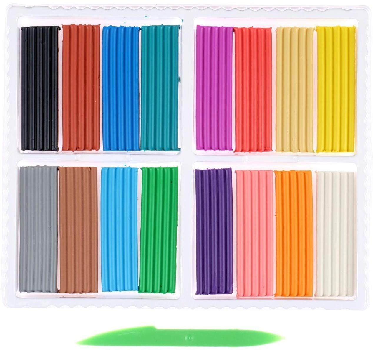 Пластилин 16 цветов 320 г 