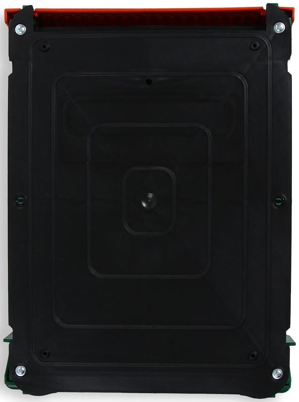 Ящик почтовый, пластиковый, «Премиум», с замком, зелёный