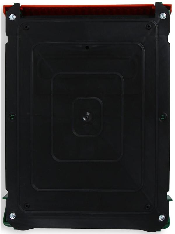 Ящик почтовый, пластиковый, «Премиум», с замком, зелёный