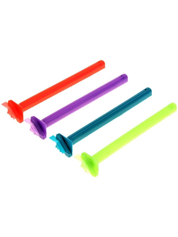 Жердочка для птиц, 140 мм, пластик, микс цветов