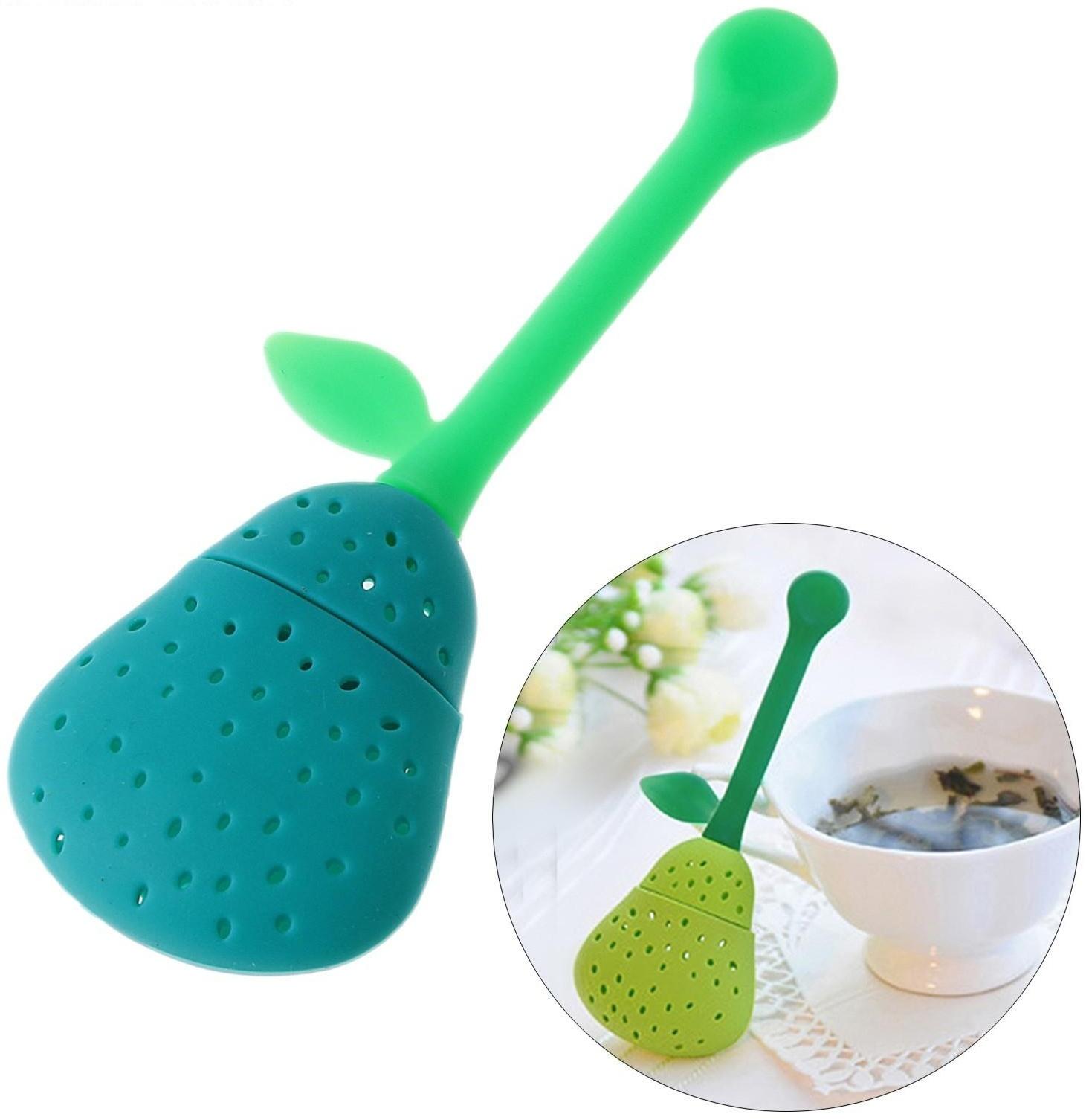 Ситечко для чая Доляна «Груша», 14 см, цвет МИКС