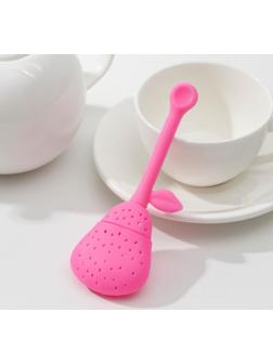 Ситечко для чая Доляна «Груша», 14 см, цвет МИКС