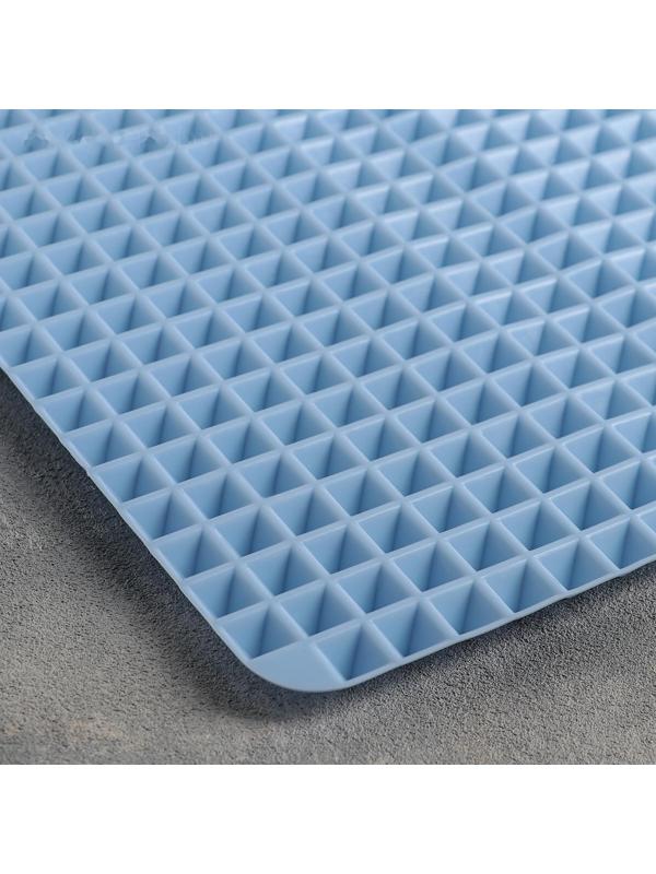 Коврик-антижир силиконовый Доляна «Шипы», 39×27,5 см, цвет МИКС