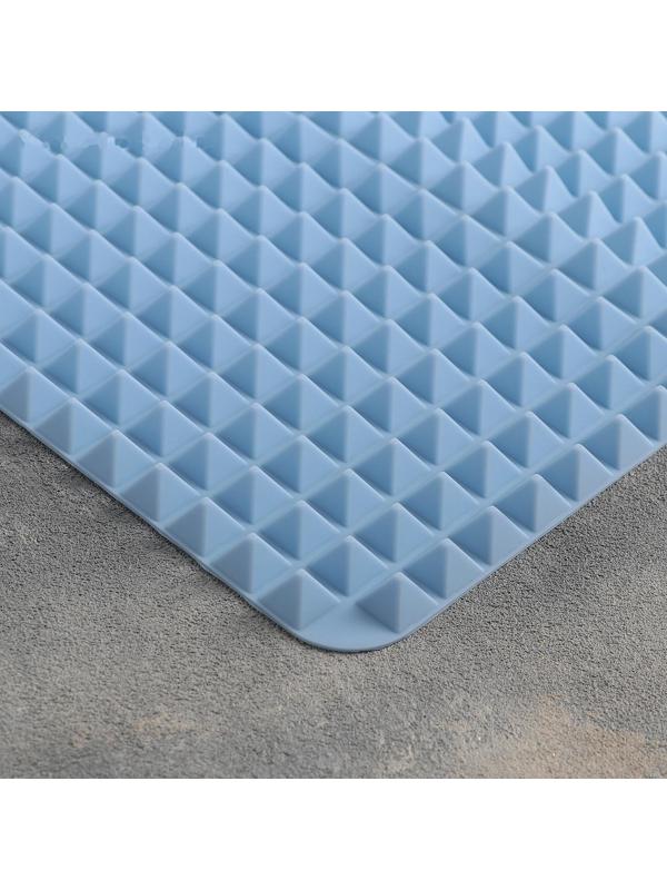 Коврик-антижир силиконовый Доляна «Шипы», 39×27,5 см, цвет МИКС