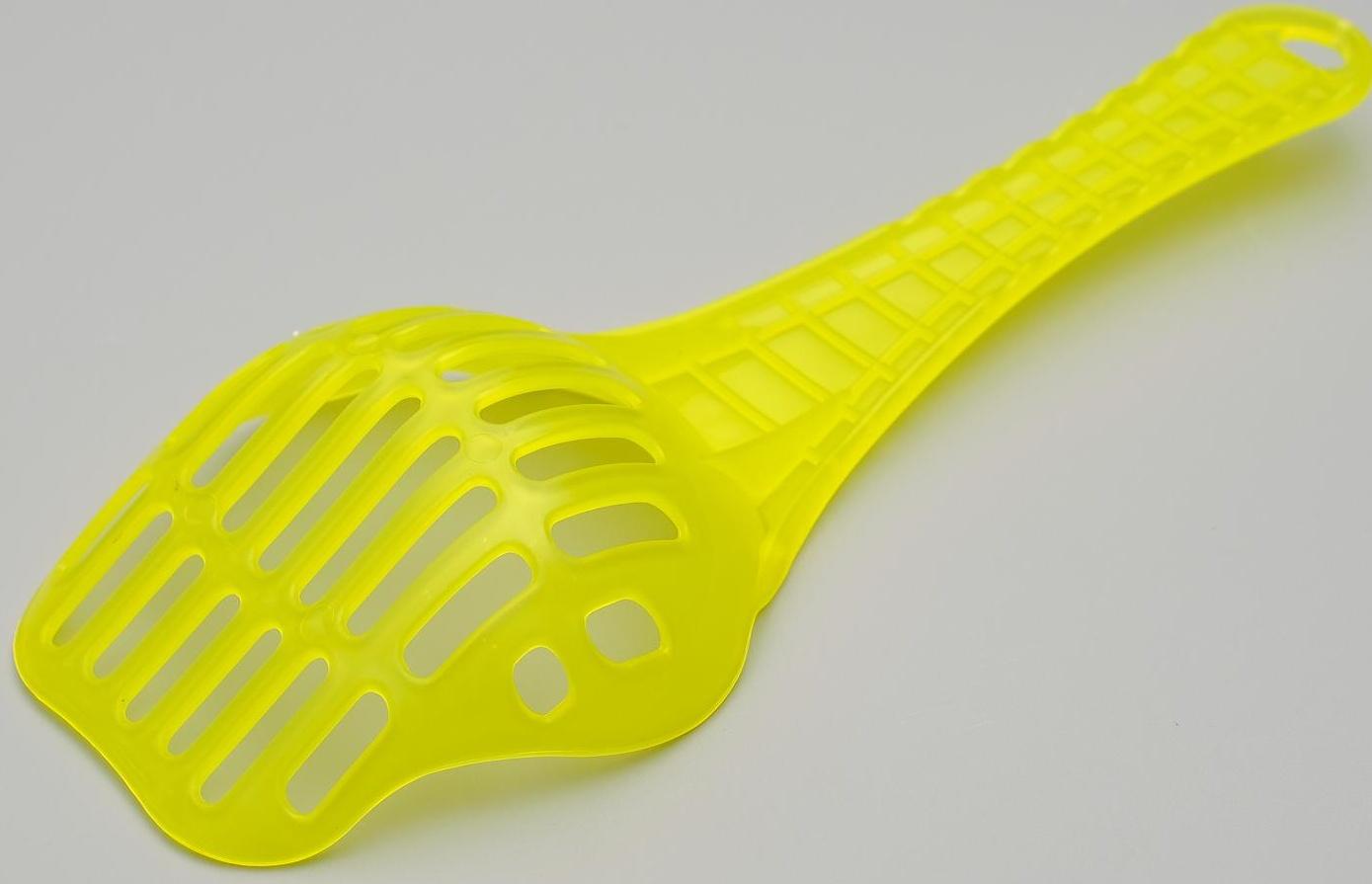 Совок для туалета фигурный, 24х9,5 см, микс цветов