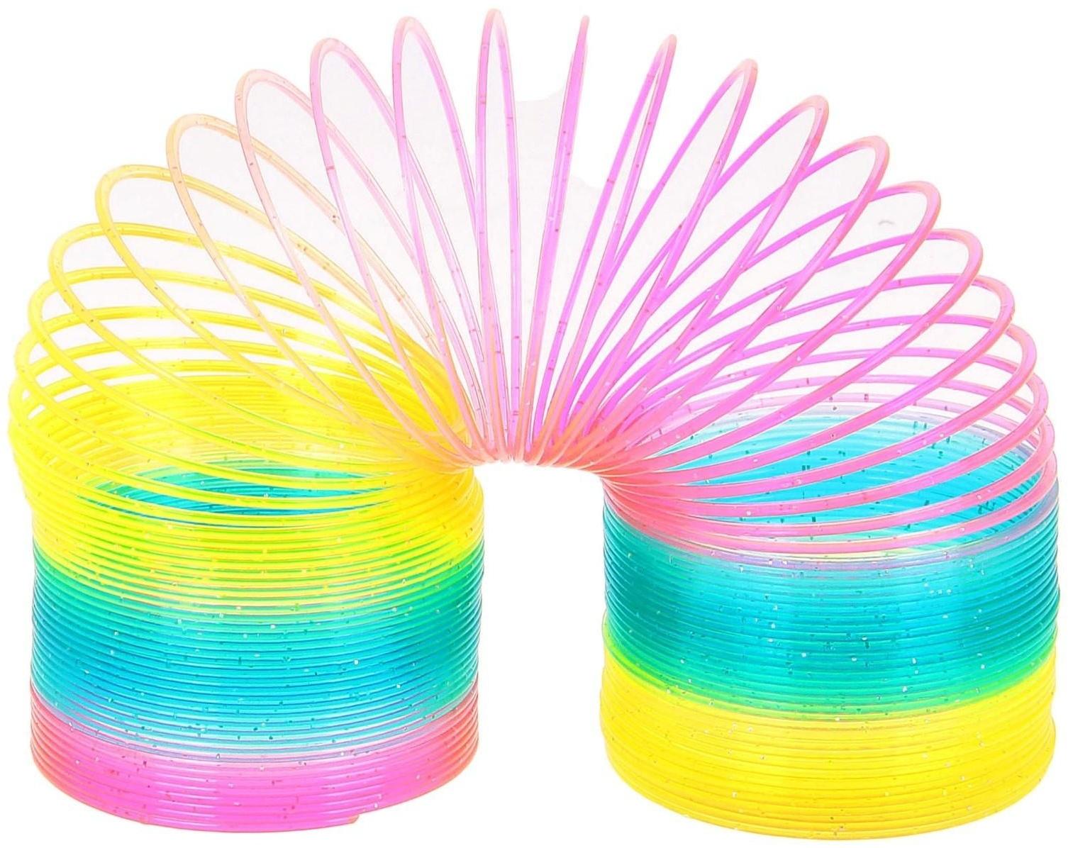 Пружинка-радуга «Большая», в сетке