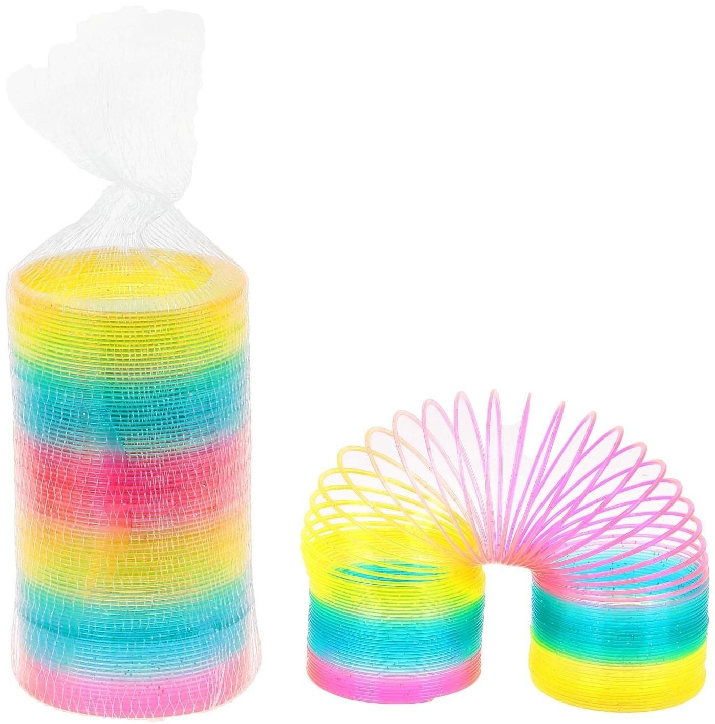 Пружинка-радуга «Большая», в сетке