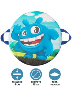 Санки-ледянки «Зубастик», d=45 см