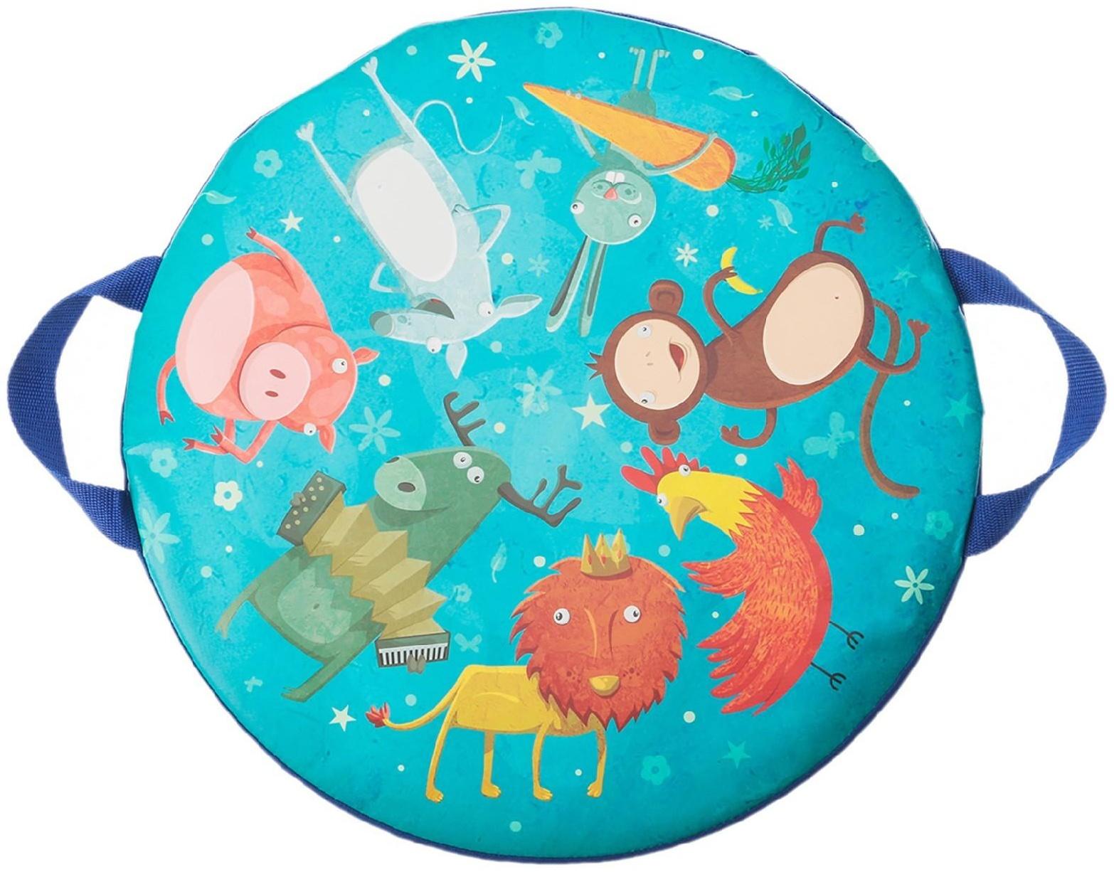 Санки-ледянки «Забавные животные», d=45 см