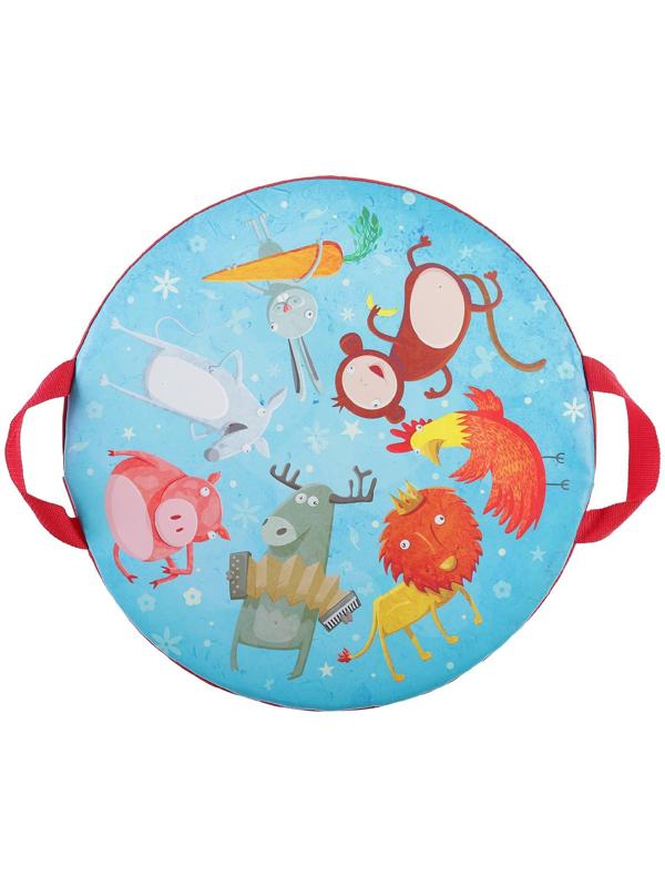 Санки-ледянки «Забавные животные», d=45 см