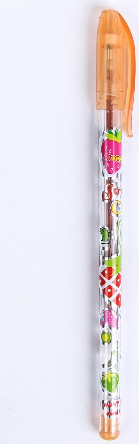 Набор гелевых ручек, 10 цветов, металлик, корпус с рисунком, в блистере на кнопке