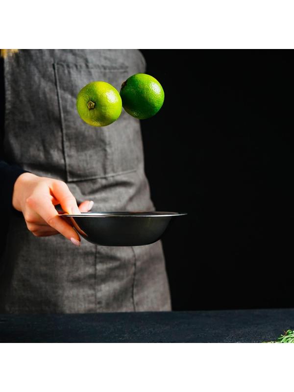 Миска из нержавеющей стали Доляна, 350 мл, d=16 см