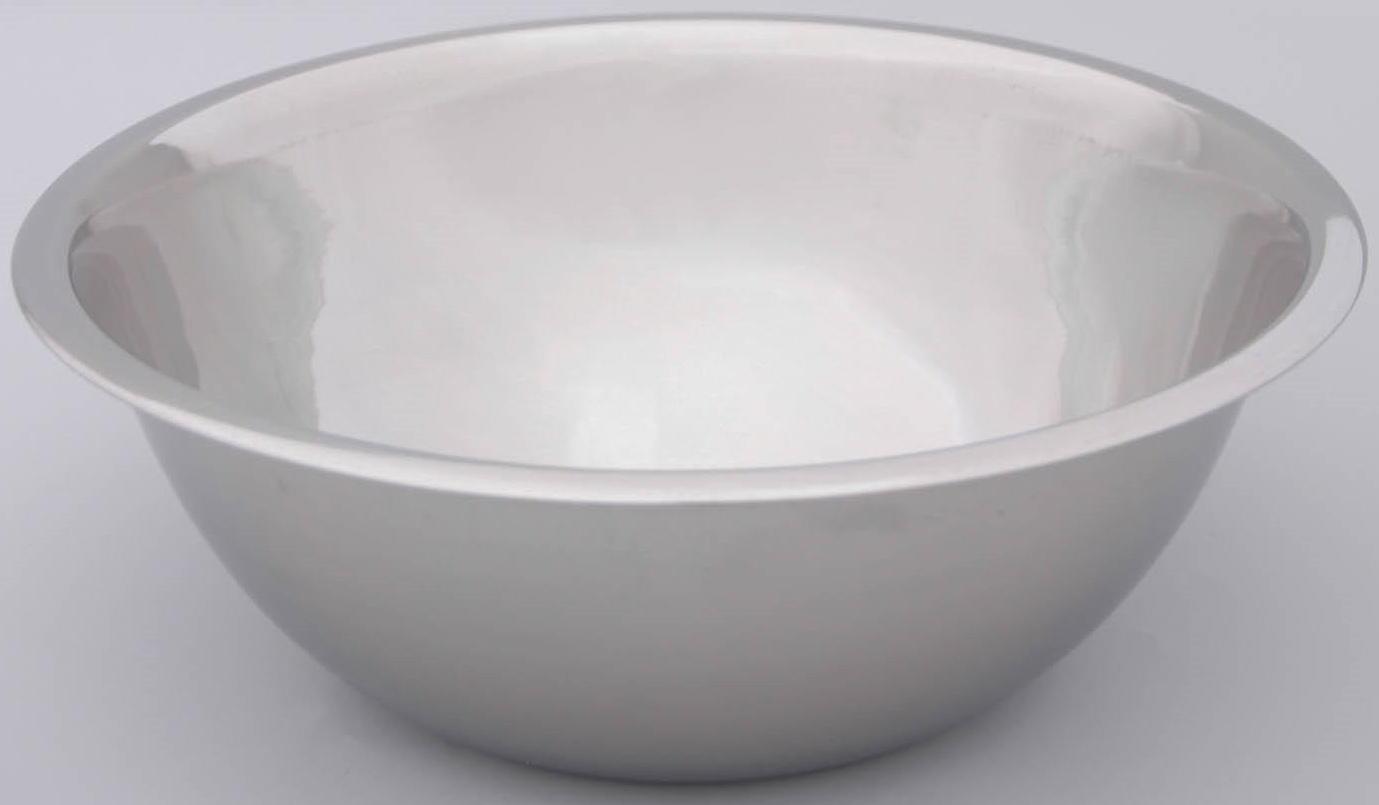 Миска глубокая из нержавеющей стали Доляна, 2,4 л, d=26 см