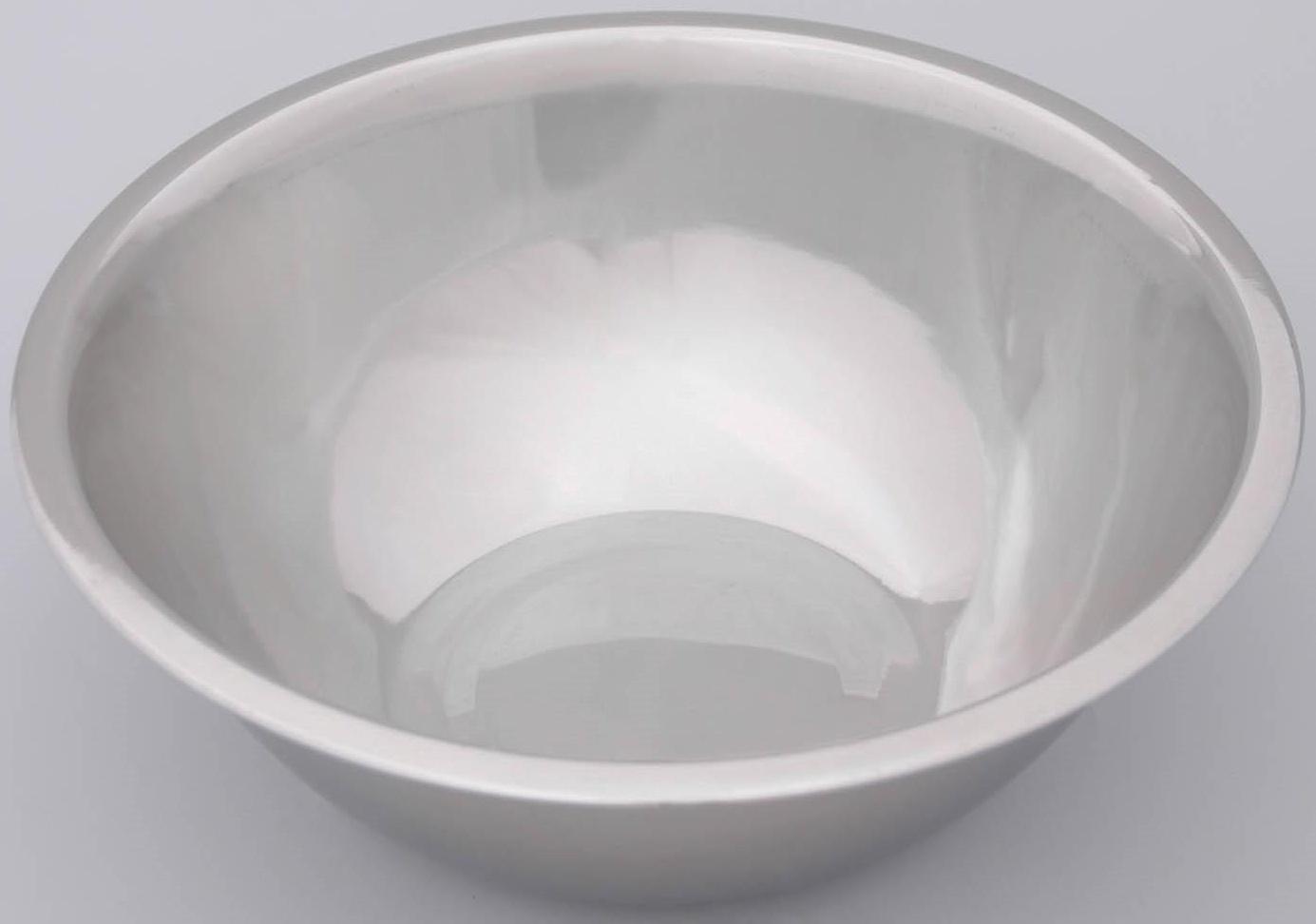 Миска глубокая из нержавеющей стали Доляна, 2,4 л, d=26 см