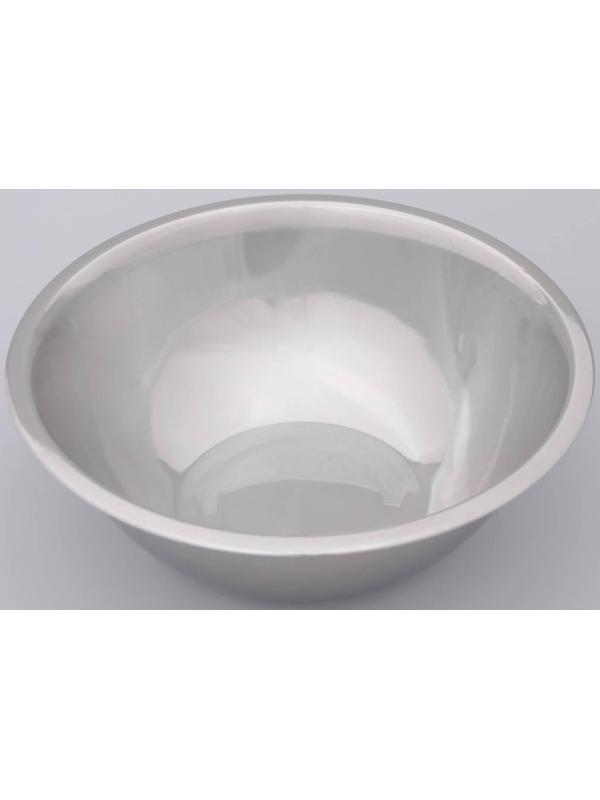 Миска глубокая из нержавеющей стали Доляна, 2,4 л, d=26 см