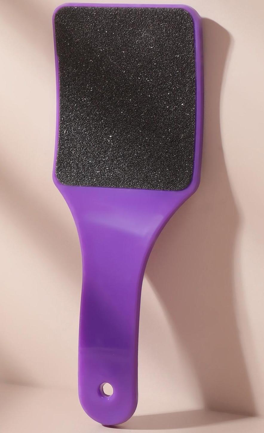 Тёрка для ног, наждачная, двусторонняя, 15 см, цвет МИКС