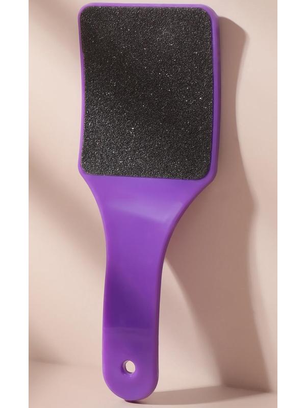 Тёрка для ног, наждачная, двусторонняя, 15 см, цвет МИКС