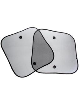 Шторки солнцезащитные TORSO для авто, 44×39 см, набор 2 шт