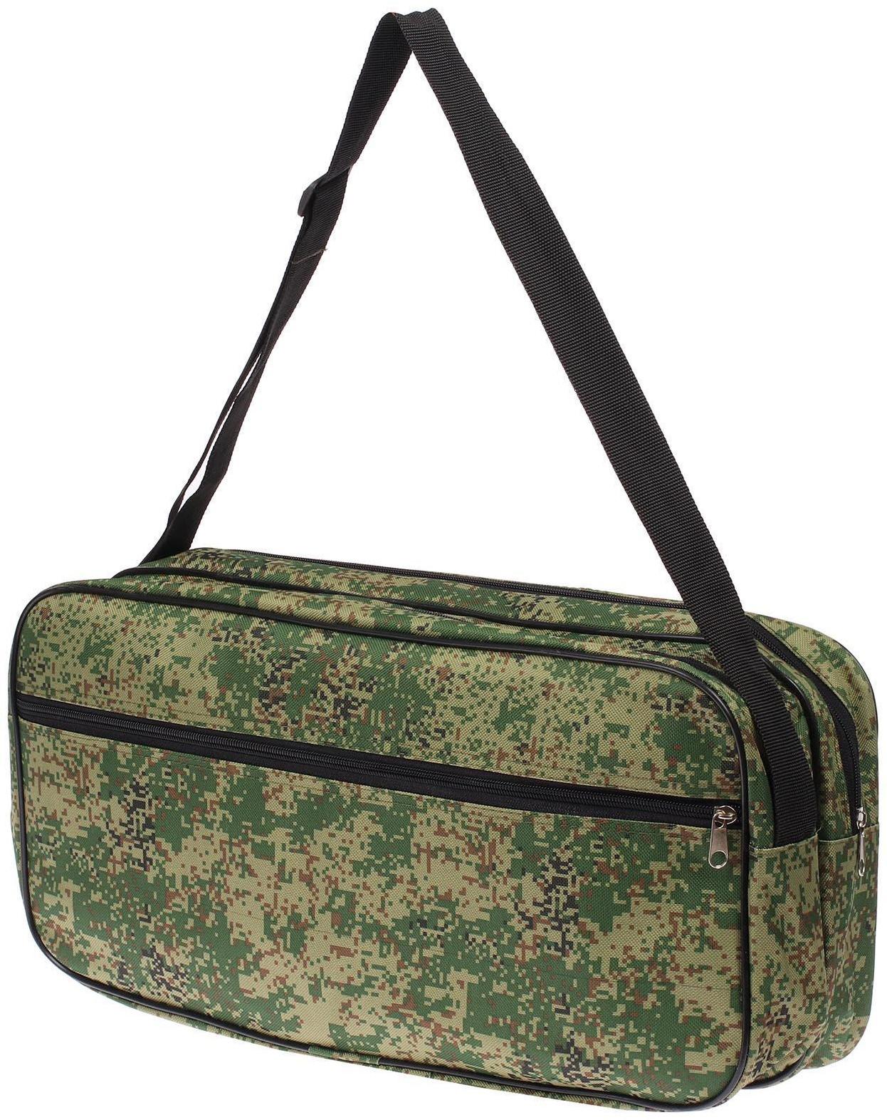 Набор жерлиц с угловой стойкой в сумке «Щукарь», d=190 мм, 10 шт.