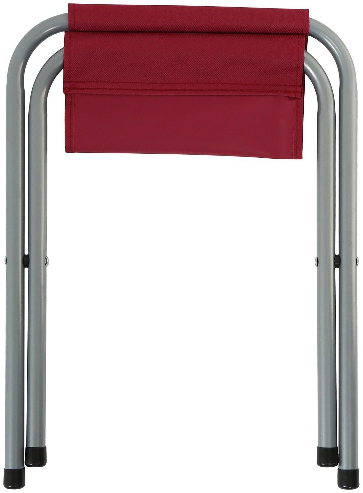 Набор туристический складной: стол, размер 81 х 81 х 70 см, 4 стула, размер 43 х 29 х 25 см