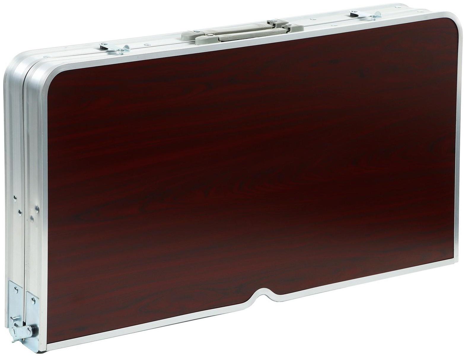 Набор туристический складной: стол, размер 81 х 81 х 70 см, 4 стула, размер 43 х 29 х 25 см